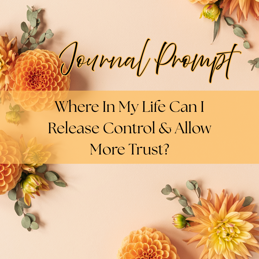 Journal Prompt: Where In My Life Can I Release Control & Allow More Trust?